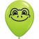 Baloane latex 5" inscriptionate Frog Face, Lime Green, Qualatex 97344