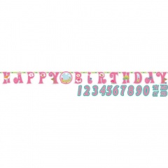 Banner Princess pentru petrecere cu personalizare - 34.4 x 30 cm, Radar 121623