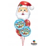 Folie 45 cm " Merry Christmas ", Qualatex 40079