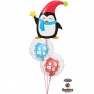 Balon Folie Figurina Pinguin - 89 cm, Qualatex 44232