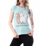 Tricou bumbac cu mesaj - Get Ready Alpaca, diverse marimi, Radar 029
