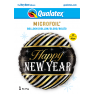 Folie 45 cm " Happy New Year ", Qualatex 43525