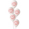 Buchet din baloane latex asortate I love you, Radar BB.GI.LOVE.WH.T4