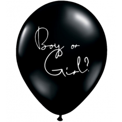 Balon Latex Jumbo 48 cm - Boy or Girl?, diverse culori, Radar