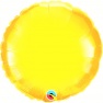 Balon folie citrine yellow metalizat rotund - 45 cm, Northstar Balloons 007329, 1 buc