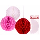 Decoratiune din hartie, 20 cm, Radar 500160, 1 buc, 3 modele