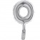 Balon folie cifra 0-9 argintiu - 18 cm, Radar, 1 buc