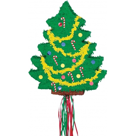 Pinata Brad Craciun - 48.2 cm x 15.2 cm x 33.6 cm, Amscan P12988, 1 buc