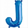 Balon folie litera K albastru - 41 cm, Qualatex 59402