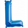 Balon folie litera K albastru - 41 cm, Qualatex 59402