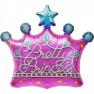 Balon folie figurina Coronita Princess - 25"/64cm, Northstar Balloon NB00797