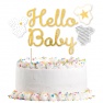 Decoratiune tort/topper - Hello Baby, Amscan 9913158, 1 buc
