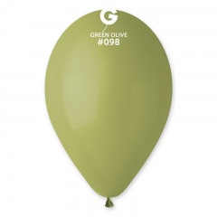 Baloane latex 30 cm, Green Olive 98 , Gemar G110.98