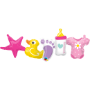 Ghirlanda Baloane Folie 104 cm  Baby Girl - Q17765