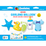 Ghirlanda Baloane Folie 104 cm Baby boy - Q17766