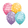 Baloane latex 11''/28 cm Birthday Dots & Sprinkles, Qualatex
