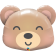 Balon Folie Figurina Baby Bear - 79 cm, Qualatex, 1 buc