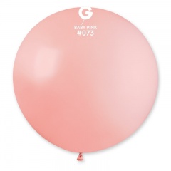 Balon latex jumbo 80 cm Baby Pink - G30.73, 1 buc