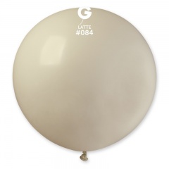 Balon latex jumbo 80 cm Latte - G30.84,1 buc