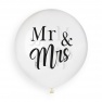 Balon jumbo 48 cm Crystal Mr & Mrs - G940787, 1 buc