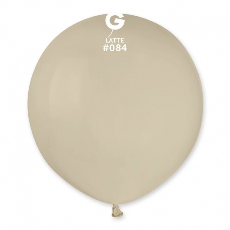 Balon latex jumbo 80 cm Latte - G150.84, 1 buc