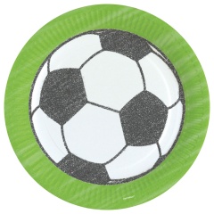 Farfurii Fotbal 23 cm, Amscan A9903005, set 8
