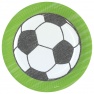 Farfurii petrecere Fotbal 23 cm, Amscan 9903005, set 8 buc