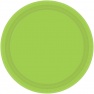 Farfurii uni Kiwi  23 cm pentru petreceri, Amscan 55015-53-66, set 8 buc