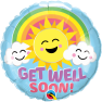 Balon 45 cm Get Well Soon Sunny Smiles