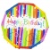 Pinata multicolora Happy Birthday - 33 x 31.5 x 9 cm, Amscan